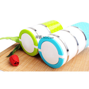 MiGao Multi Layer Bento <b>Box</b> 0-1L Insulated Stainless Steel Food <b>Container</b> Portable Sealed Lunch <b>Box</b> - Product Image 1