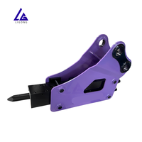 Martillo Hidráulico LG SB30 L53 para Trituración de Hormigón y Roca, Sistema Hidráulico Estable, Bajo Nivel de Ruido, Menos Vibraciones