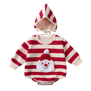 Winter <strong>Baby</strong> Clothes Cotton <strong>Baby</strong> Bubble Romper Newborn Clothes Rompers 2026 <strong>Christmas</strong> <strong>Cute</strong> New Born <strong>Baby</strong> Girls <strong>Outfits</strong> With Hats - Product Image 1