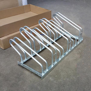 ชั้นวางจักรยานเหล็กแบบตั้งพื้นสำหรับจักรยาน 6 คัน ยี่ห้อ Pioneer High Low Metal Steel - Product Image 2