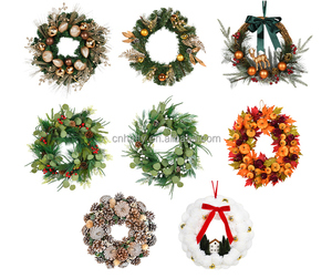 PE New Grass Green Simulation Christmas Rattan <b>PVC</b> Material Store Window <b>Dress</b> Scene Layout for Store Christmas Decorations - Product Image 6
