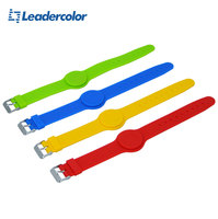 Bracelet intelligent personnalisé avec logo, étiquette RFID 125 kHz, contrôle d'accès, en silicone souple, puce TK4100, vente en gros