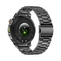 Reloj Inteligente AK95 con Pantalla HD Grande de 1.85'', Linterna LED Roja, Monitor de Ritmo Cardíaco SOS, Estilo Deportivo para Correr al Aire Libre