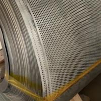Tôles perforées personnalisées Panneaux en acier à trous fendus pour écran Application pour grilles d'enceintes Façades décoratives de bâtiments