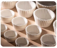 OEM Europe Importé Tulipe Cupcake Liner 50pcs par Boîte Papier de Cuisson Gâteau Tasse pour Pizza Sushi Hamburger pour Anniversaire de Mariage