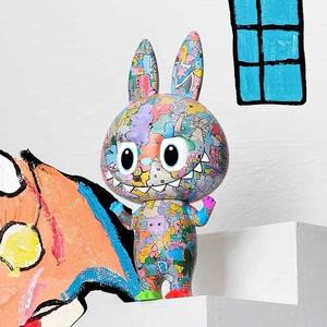 POPMART <span class=keywords><strong>the</strong></span> MONSTERS MEGA <span class=keywords><strong>LABUBU</strong></span> ฉลองครบรอบ 10 ปี 400% 1000% ของเล่นสะสม ตุ๊กตาตกแต่ง สำหรับผู้ใหญ่ - Product Image 5