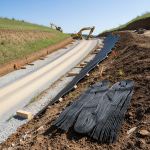 Geoceldas de nido de abeja de 10 pies x 33 pies para protección de taludes de carreteras, base de refuerzo, modelo de ingeniería de estabilización antierosión - Product Image 2