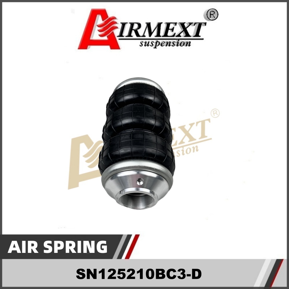 triple bellow air spring