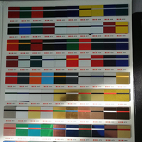 Matériaux publicitaires, feuilles de plastique ABS bicolores, 1,5 mm, 2 mm