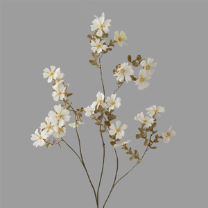 <span class=keywords><strong>Flores</strong></span> Artificiales de Seda al por Mayor, Ramas de <span class=keywords><strong>Flores</strong></span> Miniatura de 5 Ramificaciones, Simulación de <span class=keywords><strong>Flores</strong></span> de Tacto Real para Decoración del Hogar, Bodas <span class=keywords><strong>y</strong></span> Fiestas - Product Image 5