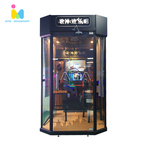 AMA Phòng Hát Thương Mại Hộp Nhà Tranh Karaoke Di Động Quầy Bar Ktv Mini Máy Karaoke Mini - Product Image 1