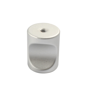 Tirador cilíndrico de aluminio de 18 mm con un solo orificio para cajones de gabinete, accesorio minimalista y duradero para muebles - Product Image 4