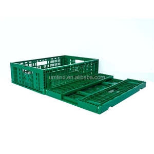 Opvouwbare <span class=keywords><strong>Plastic</strong></span> Doos Voor Opslag Van Groenten En Fruit Voor Vracht En Thuisgebruik - Product Image 1