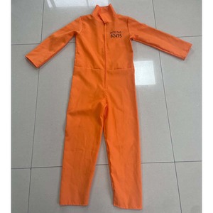 Combinaison <span class=keywords><strong>de</strong></span> Prisonnier d'Halloween Prison Convict Orange Outfit pour Homme CARR-005 - Product Image 3