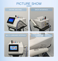 Ventes chaudes, machine portable de suppression de tatouage, d'élimination des points noirs, de peeling au carbone, de picoseconde-laser, 7 langues