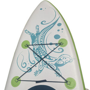 Planche à pagaie <span class=keywords><strong>gonflable</strong></span> amusante avec laisse de pompe à pagaie SUP antidérapante Accessoires en PVC pour le surf avec kit de réparation inclus - Product Image 4