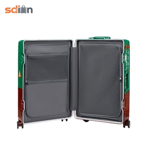 Maleta <span class=keywords><strong>de</strong></span> Viaje Moderna y Ligera con Marco <span class=keywords><strong>de</strong></span> Aluminio y PC, Estilo Contenedor, con Candado TSA - Product Image 4