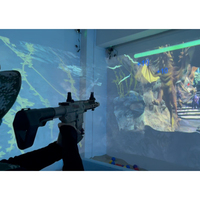 Machine de tir VR/AR pour gagner de l'argent, simulateur de tir VR, tir au laser, jeu de projection interactif pour usage commercial