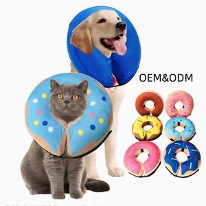 PVC Inflatable Elizabeth Collar for <strong>Dogs</strong> and Cats Protective Ring Prevents Licking Surgery Solid Design Suitable Pet Collar - Product Image 1