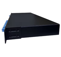 WDM CWDM DWDM Mux Demux Module 4 8 16 18 canaux 1U Montage en rack CWDM Multiplexeur