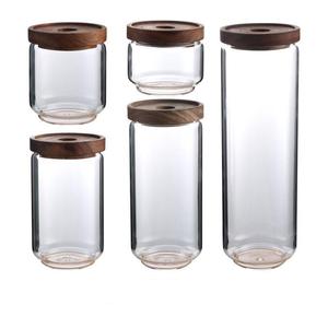 Haute Borosilicate Verre Cogne le Conteneur de Stockage De Nourriture De pot à épices 325ml 500ml 750ml 1000ml 1800ml - Product Image 1