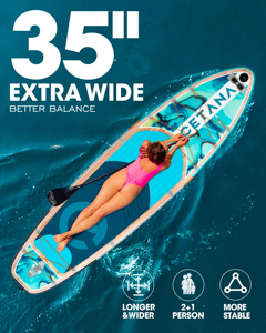 Planche à pagaie OEM ODM 11'6''x35''x6'' Planche de surf SUP Planche à pagaie <span class=keywords><strong>gonflable</strong></span> avec tests de pression rigoureux - Product Image 4