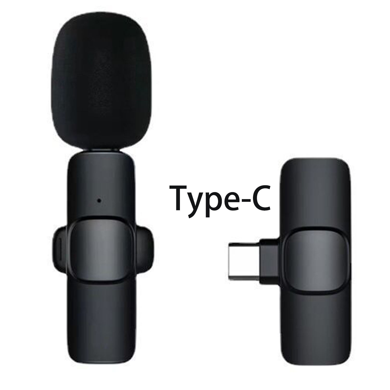 Black 1Mic+type-c
