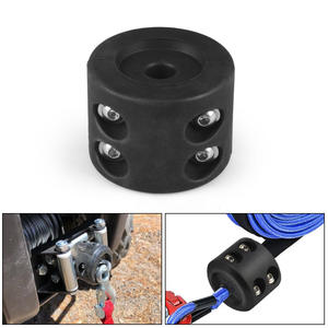 Protector de Cable de Goma Resistente al Agua para Modificación de Automóviles, Tope de Cabrestante con Gancho para Cuerda para ATV UTV - Product Image 2
