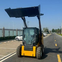 Chargeuse compacte sur chenilles diesel de 900 kg de charge utile, chargeuse frontale, chargeuse à direction par déplacement, godet de 0,5 à 1,2 m³, moteur EPA, garantie 1 an