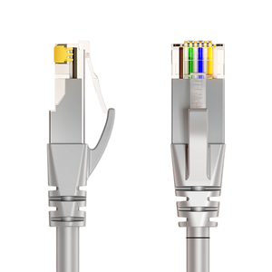 Cable Ethernet Cat6 RJ45 Gigabit 1000Mbps 250MHz, Cobre Libre de Oxígeno, Doble Blindaje, Chapado en Oro, Cable de Conexión LAN para Router, PC, TV - Product Image 4