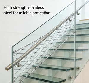 Malla de Alambre de Acero Galvanizado Soldada, Red Protectora para Aplicaciones de Cercas de Seguridad - Product Image 3