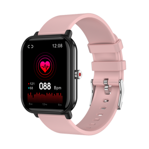 Q9 Pro montre intelligente plein écran tactile tension artérielle fréquence cardiaque Bracelet intelligent Smartwatch pour Facebook rappels <span class=keywords><strong>Whatsapp</strong></span> - Product Image 2