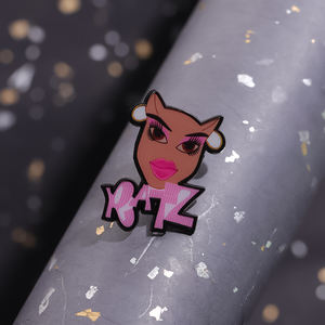 Mignon Animal émail broches taux personnalisé agneau broches revers Badges dessin animé drôle bijoux cadeau pour enfants amis - Product Image 1