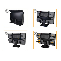 Desktop Computer Carrying Case Screen Protective Bag Travel Storage Laptop Carry Bag for Tower Case Monitor Keyboard and Mouse