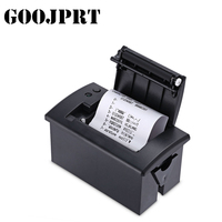 Mini Impresora Térmica de Recibos QR701 RS232 TTL, Impresora de Tickets Integrada en Panel, 5v-9v, Compatible con ESC POS Arduino Android para 5 Pines