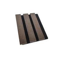 Panneaux d'absorption acoustique en bois autocollants, écologiques, en composite bois-plastique, insonorisation de bureau, pare-feu, murs intérieurs