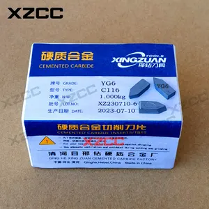 YG6 YG8 diamond brand carbide brazing insert tungsten carbide cutting tips widia cutting tools YT15 YG6 P30 C116 C103