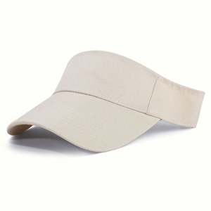Casquette de soleil à large bord pour l'extérieur, couleur unie, été, unisexe, personnalisable, sport, cyclisme, respirante et confortable - Product Image 2