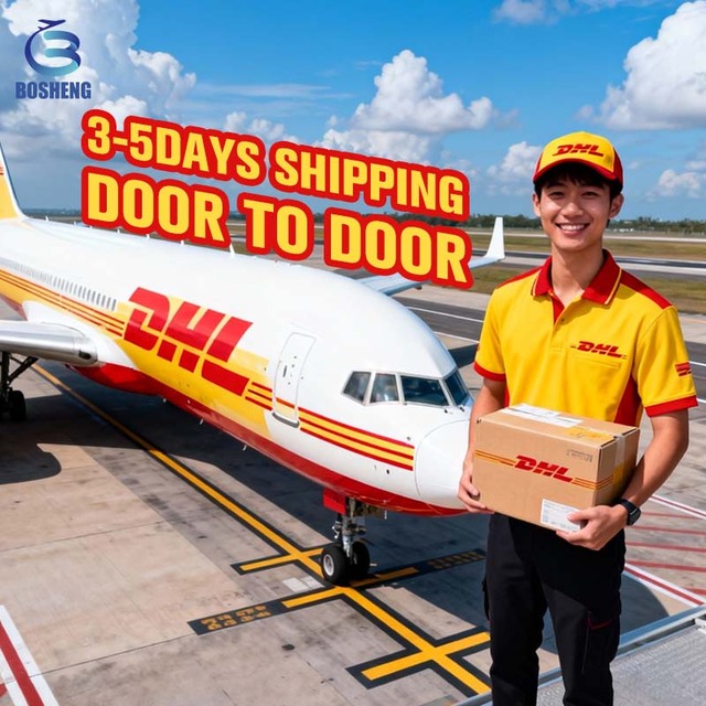 Dhl Logistics Freight Forwarder Fast Shipping Service Air Freight Forwarding China to Usa UK France Europe Shipping Agent