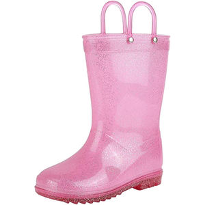 <span class=keywords><strong>Botas</strong></span> <span class=keywords><strong>de</strong></span> Lluvia Impermeables para Niños y Niñas, <span class=keywords><strong>Botas</strong></span> <span class=keywords><strong>de</strong></span> Goma <span class=keywords><strong>de</strong></span> Colores Brillantes para Niños Pequeños con Asas Fáciles <span class=keywords><strong>de</strong></span> Poner para Jugar al Aire Libre - Product Image 2