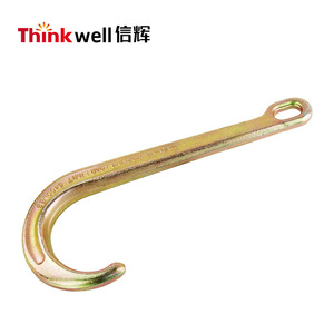 ตะขอเกี่ยวแบบ J สำหรับงานหนัก Thinkwell ขนาด 15 นิ้ว ทำจากเหล็กกล้าคาร์บอน รับน้ำหนักได้สูงสุด 5400 ปอนด์ สำหรับรถพ่วง - Product Image 3