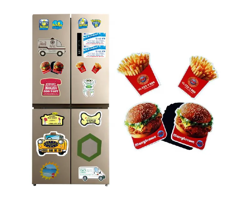 Wholesale Cheap Custom Printed Business Card Magnetic flexible Fridge Magnet