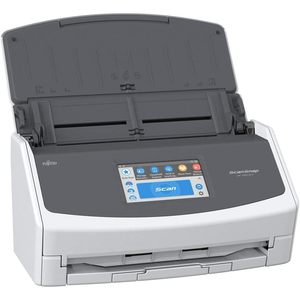 Scanner de documents couleur recto-verso Fujitsu ScanSnap iX1500 avec écran tactile pour Mac ou PC, blanc - Product Image 1