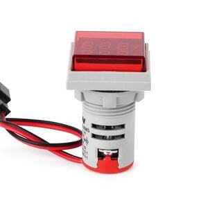 Voltmètre ampèremètre numérique miniature carré haute performance NIN 22 mm avec affichage LED pour la <span class=keywords><strong>mesure</strong></span> de la tension et de l'intensité - Product Image 2