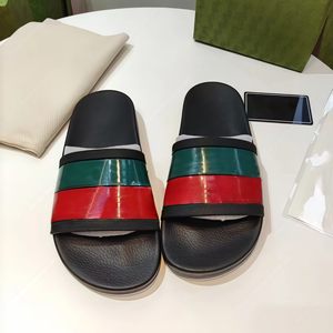 Sandalias de alta calidad para hombre de fábrica, sandalias de cuero genuino para mujer, sandalias de diseñador de lujo para mujer de marca reconocida - Product Image 2