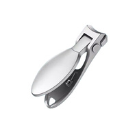 WELLFLYER NC-842 nouveauté en acier inoxydable anti-éclaboussures ouverture de la mâchoire large coupe-ongles manucure ensemble coupe-ongles personnalisable