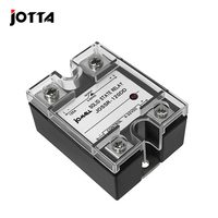 Relais statique monophasé miniature JOTTA SSR-120DD DC Control DC SSR 120A DD avec protection et couvercle en plastique