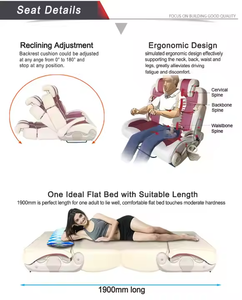 เบาะนั่งปรับได้พับได้รุ่นแคลิฟอร์เนียสำหรับที่นั่งในรถฟังก์ชั่นพับได้สำหรับรถโตโยต้าสปรินเตอร์ MPV ทุกวัน - Product Image 6