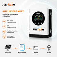 Großhandel 12V 24V 36V 48V Auto 40A 60A MPPT Solar-Laderegler Intelligenter Solarpanel-Batterieregler für Heim-Off-Grid-Systeme