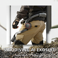 Exosquelette robotique léger 2 kg multi-scénarios avec assistance à la marche par IA, attelle de jambe réglable, dispositif portable d'amélioration de la mobilité